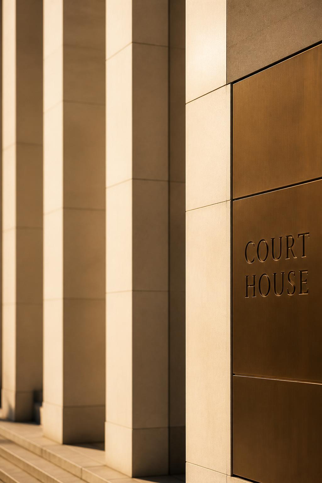 Courthouse architecture detail